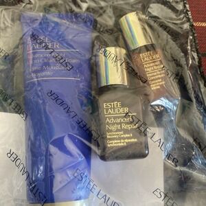 New Estee Lauder Advanced Night Cleansing Foam, Recovery Complex, Intense Concen